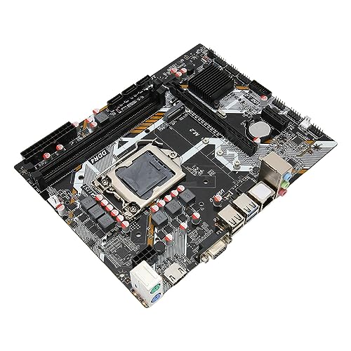 Zunate B365 Motherboard, Desktop Motherboard, Unterstützt Dual Channel DDR4 DIMM, max. 64 G, Mehrphasige Stromversorgung, Umfangreiche Erweiterungsschnittstelle, für LGA 1151 Prozessoren von Zunate