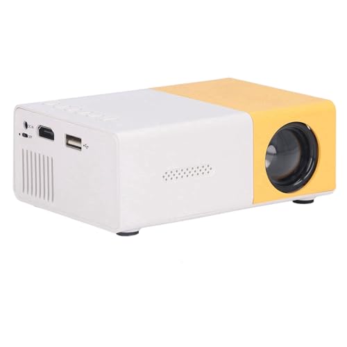 Zunate Beamer, 1080P Tragbarer Projektor Filmprojektor 24-60 Zoll großer Bildschirm, Verschiedene Schnittstellen unterstützen Laptop, Spielekonsole, Kamera, U-Disk Zunate Beamer, 1080P Tragbarer Projektor Filmprojektor 24-60 Zoll großer Bildschirm, Verschiedene Schnittstellen unterstützen Laptop, Spielekonsole, Kamera, U-Disk von Zunate