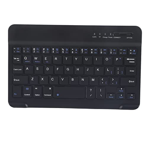 Zunate Bluetooth-Tastatur, 7-Zoll-WLAN-Tastatur für Tablet, Handy, PC, kompatibel für Windows für Android für von Zunate