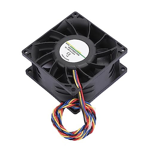 Zunate CPU-Lüfter, Dual-Ball-PWM-4-Pin-Computer-CPU-Lüfter Kühler Kühlkörper Mut Streamer, 68,5 CFM, 4900 U/min für Desktop, Laptop, Elektrische Schweißmaschine von Zunate