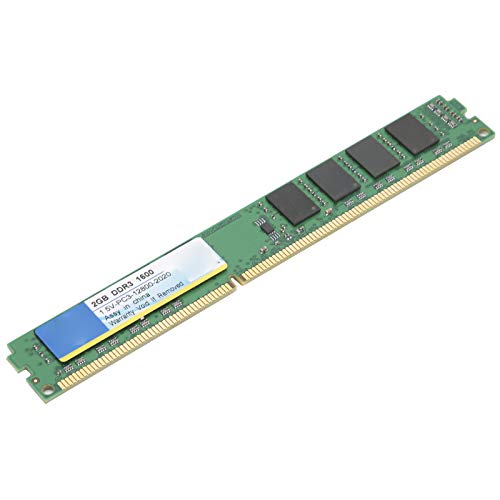 Zunate Computerspeicher, DDR3 2 GB 240 PIN RAM-Speichersticks 1600 MHz PC3-12800 1,5 V Elektronische Komponente für Desktop-Computer Voll Kompatibel für / von Zunate