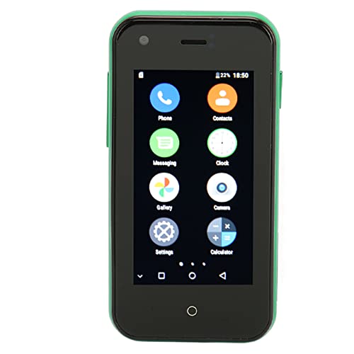 Zunate D18 -Smartphone, das Kleinste Handy der Welt, 2,5-Zoll-Kleintelefon für Android, 1 GB 8 GB Quad-Core--Telefon, Kindertelefon, Dual-SIM-Dual-Kamera, Entsperrtes 3G-Handy von Zunate