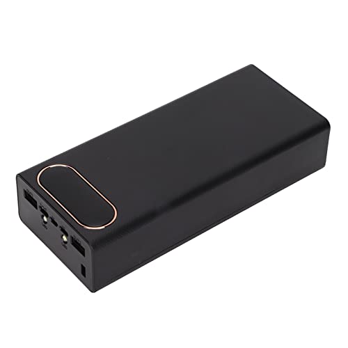Zunate DIY Power Bank, Tragbare L16 Standard Edition 16 Abschnitt 2 USB Ausgang Batteriebox, mit LCD Display und Micro Typ C Eingang, Unterstützt Alle Handymodelle Zum von Zunate
