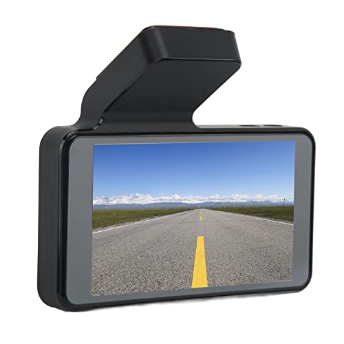 Zunate Dashcam Vorne und Hinten, HD 1080P Auto-Armaturenbrett-Recorder, Rückspiegelkamera für Fahrzeuge mit 170° Weitwinkel, Nachtsicht, WDR, G-Sensor, Parkmonitor, von Zunate