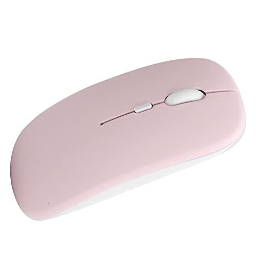 Zunate Drahtlose Bluetooth 5.0-Maus, 2,4 GHz mit USB-Empfänger, 800/1200/1600 Einstellbare 3-Stufen-DPI, Optische Mute-Office-Mäuse, für Laptop-PC, für OS X/für Mi/für Samsung von Zunate