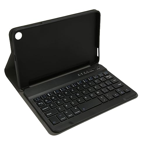 Zunate Drahtlose -Tablet-Tastatur mit PU-Lederhülle für Iplay50, Eingebauter 280-mAh-Akku, Staubdicht, Wasserdicht von Zunate