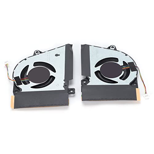Zunate Dual-CPU-Lüfter, 4-poliger DC 12 V/1 A Geräuscharmer CPU-Computer-Lüfter, für ASUS ROG Zephyrus G14 Ga401i Ga401iv Zunate Dual-CPU-Lüfter, 4-poliger DC 12 V/1 A Geräuscharmer CPU-Computer-Lüfter, für ASUS ROG Zephyrus G14 Ga401i Ga401iv von Zunate