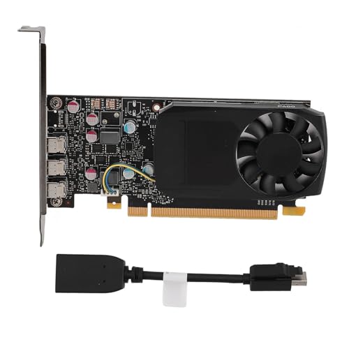 Zunate Für die Grafikkarte von Quadro P400, 2GB GDDR5 64 -Bit -Videografikkarte Zum Modellieren von Rendering, PCI Express 3.0 X16, Unterstützen Sie 3D -API Für DirectX 12.0 mit Cooling von Zunate