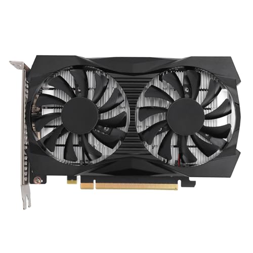 Zunate GTX1650 4GB GDDR5 Grafikkarte, 128Bit PCIE Gaming Grafikkarte mit Dual Fan, HDMI, DVI, für Windows, für Linux, für Freebsd X86, Unterstützung für DirectX 11 von Zunate