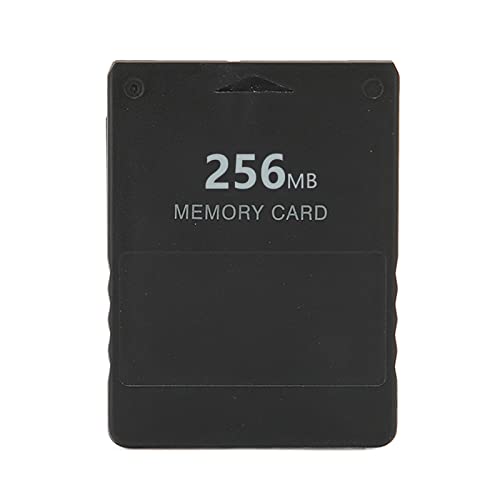 Zunate Game Memory Card, High Speed ​​Game Memory Card Ersatz Kompatibel für Sony Playstation 2 PS2 Konsolenspiel(256 MB) von Zunate