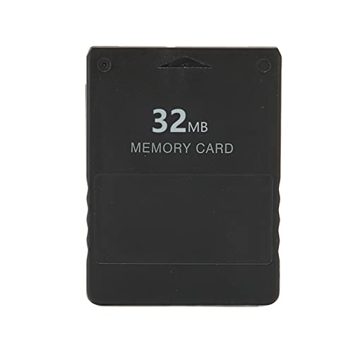 Zunate Game Memory Card, High Speed ​​Game Memory Card Ersatz Kompatibel für Sony Playstation 2 PS2 Konsolenspiel(32 MB) von Zunate