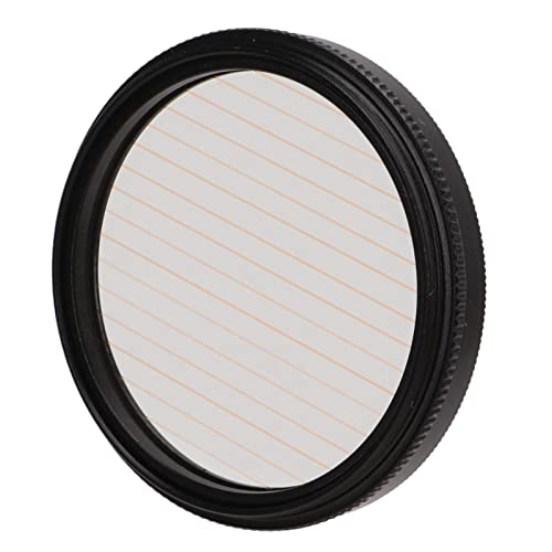 Zunate Golden Streak Filter, Kleine Gold Streak Digitalkamera Objektivfilter Effektfilter, Optische Glasfilter für Kamera DSLR Cinematice Video, wasserdichte Effektfilter, (43mm) von Zunate