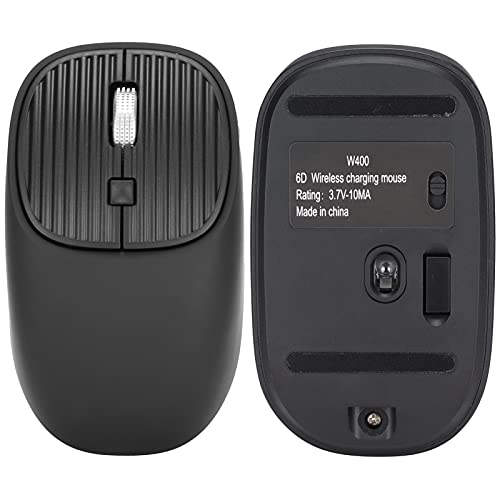 Zunate Kabellose Maus, 2,4G Wireless Mouse Mute Cordless Mouse mit USB-Empfänger, 800/1200/1600 DPI, für Laptop/Desktop-Computer, für Windows/für Android/für OS X von Zunate