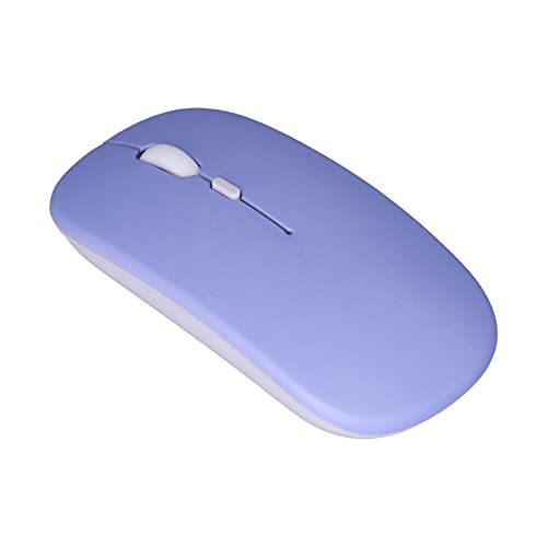 Zunate Kabellose Maus, 800/1200/1600DPI Einstellbar,Wiederaufladbar,Dual-Mode Bluetooth 5.0+2.4G Kabellos,Ergonomische Ultradünne Optische Computer-PC-Mäuse mit Stummschaltung,für Gaming-Büro (Lila) Zunate Kabellose Maus, 800/1200/1600DPI Einstellbar,Wiederaufladbar,Dual-Mode Bluetooth 5.0+2.4G Kabellos,Ergonomische Ultradünne Optische Computer-PC-Mäuse mit Stummschaltung,für Gaming-Büro (Lila) von Zunate