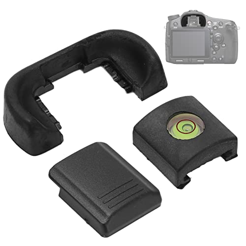 Zunate Kamera-Augenmuschel für Sony, EP-12 Digitalkamera-Sucher-Okular-Augenmuschel-Schutz,mit Blitzschuh-Niveau und Abdeckung,für SLT-A77/SLT-A77L/SLT-A77M/SLT-A77Q/SLT-A77V/A65 von Zunate