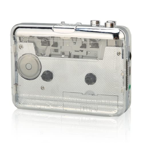 Zunate Kassettenrekorder, multifunktionaler Kassettenrekorder mit 3,5-mm-Kopfhöreranschluss, unterstützt -Verbindung, kann Stereo-UKW-Radio Machen von Zunate