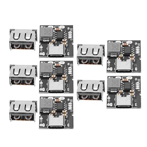 Zunate Lade Entlade Modul, 5 Stück, 5 V, 2 A, Typ C, Eingang, Ladung, Entladung, Integriertes Modul, Schnelllade Batterieladegerät, Platine, Automatisches Schließen, für von Zunate