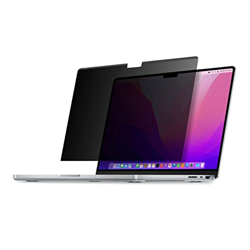 Zunate Laptop Displayschutzfolie, 14,2 Zoll, Magnetische, Abnehmbare Anti Blue Ray Displayschutzfolie, Laptop Bildschirmschutzfolie für OS X Laptop Pro 14,2 Zoll, für M1 Pro von Zunate