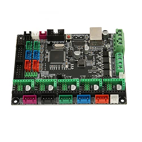 Zunate MKS Motherboard, MKS Gen L V2.1 3D Drucker Steuerplatine Motherboard für LCD2004, für LCD12864, für MKS TFT24 28 32 35 70, 3D Drucker, Unterstützt TFT28 TFT32 TFT3 TFT50 TFT70 Touch Scree von Zunate