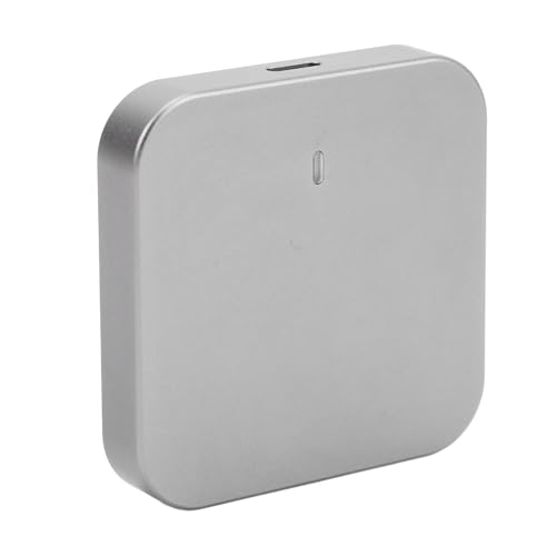 Zunate Magnetische Tragbare SSD, Aluminiumlegierung, LCD USB3.2 Gen2 Typ C M.2 Nvme 2230 Magnetische SSD, USB3.2 Gen2 Externe Festplatte mit Kurzem Kabel Vom Typ C (512GB) von Zunate