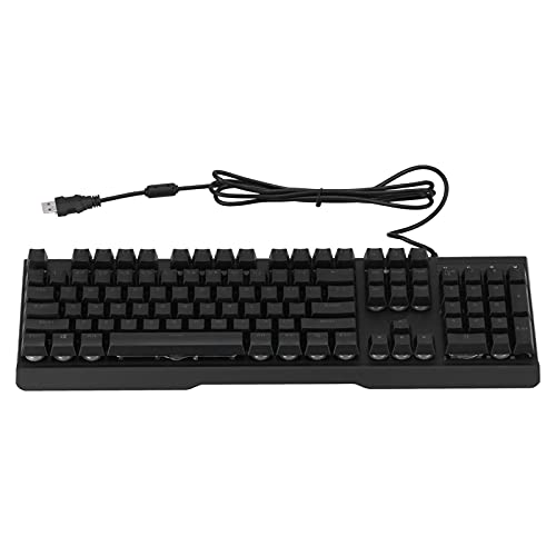 Zunate Mechanische Tastatur, 104-Tasten Full-Speed ​​USB2.0 Kabelgebundene Gaming-Tastatur für Desktop-Computer Laptops PC, Kompatibel für Windows XP/7/8/10/für Vista/OS X von Zunate