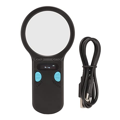 Zunate Mikrochip-Lesegerät für Haustiere, Tragbarer Wiederaufladbarer Scanner mit Drahtloser RFID-Lesemethode, OLED-Display mit Hoher Helligkeit, für das Management von Kleintieren Zunate Mikrochip-Lesegerät für Haustiere, Tragbarer Wiederaufladbarer Scanner mit Drahtloser RFID-Lesemethode, OLED-Display mit Hoher Helligkeit, für das Management von Kleintieren von Zunate