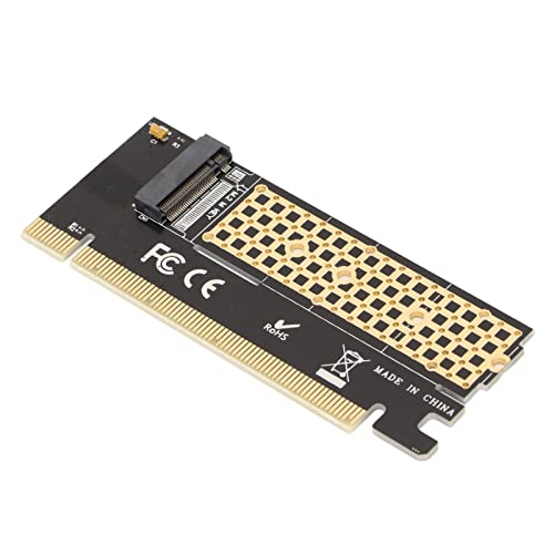 Zunate NVMe PCIe Adapter, M.2 NVMe SSD auf PCIe3.0 Adapter M.2 Key M NVMe SSD PCIe Host Controller Erweiterungskarte für PC Desktop Support 2230, 2242, 2260 und 2280 von Zunate