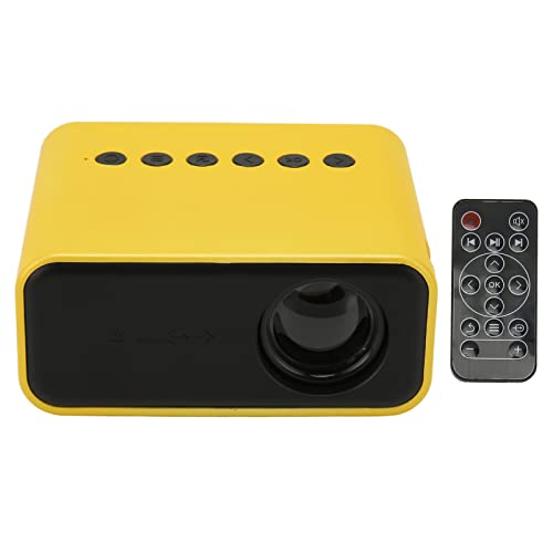Zunate Projektor, Tragbarer Projektor für Zeichentrickfilme, des Vaters, 1080P HD LED Augenschutz Filmprojektor für den Außenbereich, Eingebauter Lautsprecher, mit USB, Zunate Projektor, Tragbarer Projektor für Zeichentrickfilme, des Vaters, 1080P HD LED Augenschutz Filmprojektor für den Außenbereich, Eingebauter Lautsprecher, mit USB, von Zunate