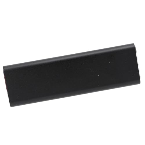 Zunate SSD-Gehäuse, Gehäuse aus Aluminiumlegierung, Typ C USB3.1 Gen2, 10 Gbit/s Übertragungsgeschwindigkeit, M.2 NVME Solid State Drive Externes Gehäuse (Black) von Zunate