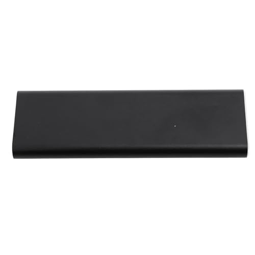 Zunate SSD-Gehäuse, Gehäuse aus Aluminiumlegierung, Typ C USB3.1 Gen2, 10 Gbit/s Übertragungsgeschwindigkeit, M.2 NVME Solid State Drive Externes Gehäuse (Black) von Zunate