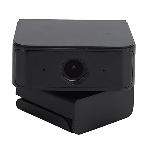 Zunate Smart Webcam-Kamera, 360-Grad-Drehung HD USB 2.0 Video Smart Camera 1080P Objektverfolgungsmikrofon Ansteck-/Desktop-Kamera, für Videokonferenzen/Live-Streaming/Lernen von Zunate
