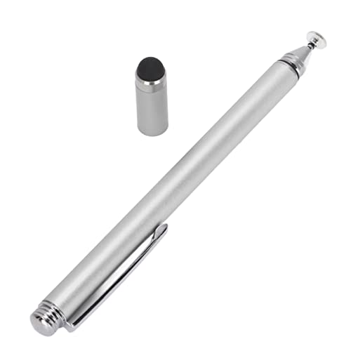 Zunate Stylus Pens für Touchscreens, Universal Fine Point Stylus für für Android Smartphones und Andere Tablets, Active Stylus Stylist Pen Pencil Zum Schreiben/Zeichnen (Silber) von Zunate