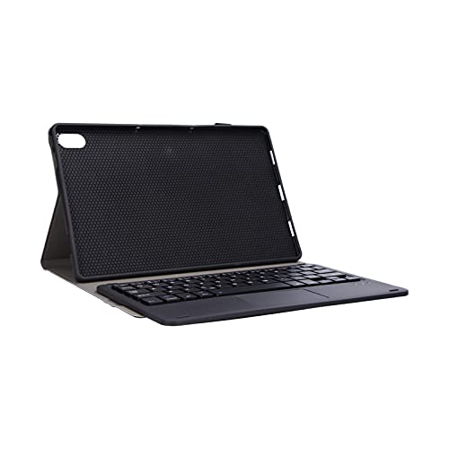Zunate Tastaturhülle für Lenovo Pad Tab P11 J606F Tablet, Schutzhülle mit Abnehmbarer Drahtloser Bluetooth-Tastatur für Lenovo Pad Tab P11 J606F(Schwarz) von Zunate