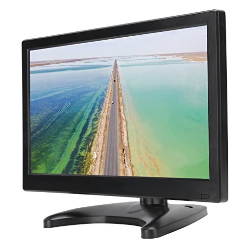 Zunate Tragbarer, 11,6 Zoll 1366 X 768 P HDMI VGA AV USB BNC 400 Cd Helligkeit IPS- Kompatibel mit für WINDOWS7/8/10/Raspberry Pi (EU-Stecker) von Zunate