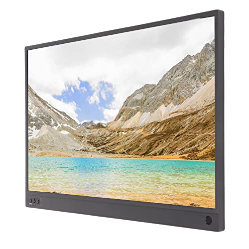 Zunate Tragbarer 15,6-Zoll-, HDMI HD 1080P 178 ° IPS-Gaming-, Externer USB-C-Universalmonitor, Eingebauter Lautsprecher, für Laptop-PC-Telefon für Xbox für PS5 für Switch von Zunate