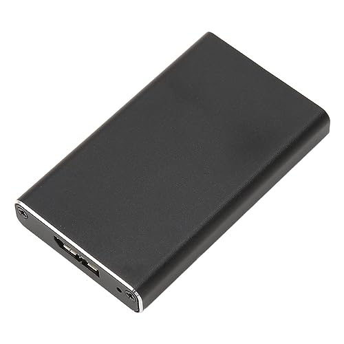 Zunate USB 3.0-zu-mSATA-SSD-Gehäuse, Unterstützt UASP, Plug-and-Play, Gehäuse aus Aluminiumlegierung, für 30 X 25/30 X 50 Mm MSATA-SSDs, mit Intelligentem Ruhezustand Zunate USB 3.0-zu-mSATA-SSD-Gehäuse, Unterstützt UASP, Plug-and-Play, Gehäuse aus Aluminiumlegierung, für 30 X 25/30 X 50 Mm MSATA-SSDs, mit Intelligentem Ruhezustand von Zunate