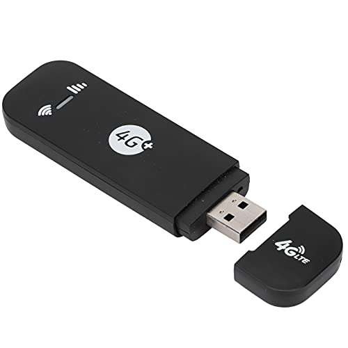 Zunate USB 4G LTE Router, 150Mbps USB WiFi Adapter, 4G LTE USB Modem Wi-Fi Dongle Netzwerk Adapter Hotspot für Desktop/Laptop Kompatibel mit FDD-LET/TDD-LTE/HSPA+/WCDMA/GSM von Zunate