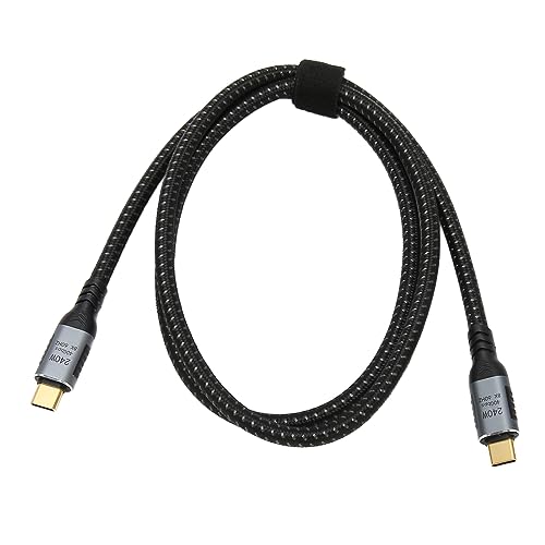 Zunate USB-C-zu-USB-C-Kabel, Typ-C-zu-Typ-C-Ladekabel, PD3.1 240-W-Schnellladung, Unterstützt 8K-60-Hz-Anzeige, 40-Gbit/s-Datenübertragung, USB 4.0 Gen 3-Datenkabel, Geflochtenes Nylon Zunate USB-C-zu-USB-C-Kabel, Typ-C-zu-Typ-C-Ladekabel, PD3.1 240-W-Schnellladung, Unterstützt 8K-60-Hz-Anzeige, 40-Gbit/s-Datenübertragung, USB 4.0 Gen 3-Datenkabel, Geflochtenes Nylon von Zunate