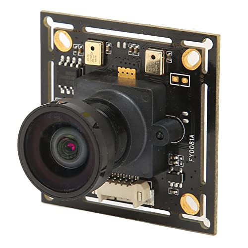 Zunate USB Kameramodul, 8MP 4K 116 Grad Ultra Weitwinkelobjektiv, Laufwerkfreies USB Kameramodul, Webcam Kameraplatine für Meetings, für Win, für Android und für Linux von Zunate
