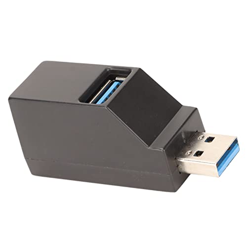 Zunate -USB-Port-Splitter, Tragbarer 3-Port-Hot-Swapping-Splitter mit USB 2.0 und USB 3.0, USB-Hub-Dock, für Laptop-Computer-PC von Zunate