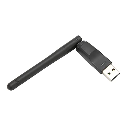 Zunate -USB-WLAN-Adapter, 300 Mbit/S Wireless-Netzwerk-WLAN-Adapter, Set-Top-Box, IPTV-Wireless-Empfänger, für Windows CE, für Windows 2000 XP Vista, für Win7 8 10 von Zunate