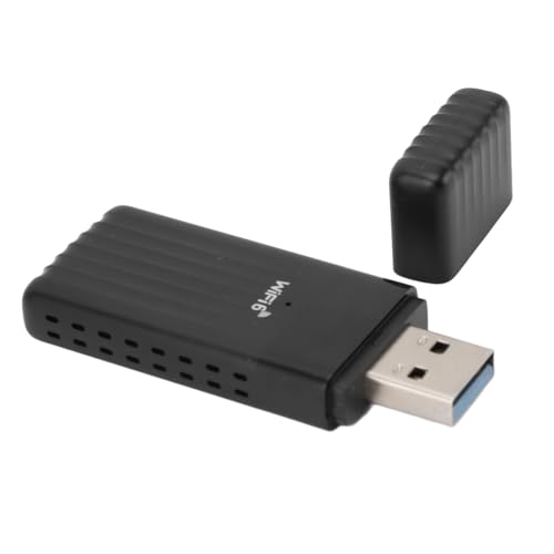 Zunate USB-WLAN-Adapter für Desktop-Laptop-PC, USB 3.0-WLAN-Dongle, 3000 Mbit/s Gigabit-Wireless-USB-Netzwerkadapter mit Dualband 2,4 G/5 G und High-Gain-Antenne für XP 7 8 8.1 von Zunate