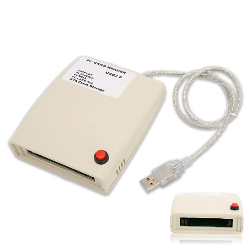 Zunate USB2.0 PCMCIA-Kartenleser, 68-poliger 20G-ATA-Kartenleser, Unterstützt 20 MB – 20G-Speicherkarte, Stabile und Schnelle Übertragung, Plug-and-Play-PCMCIA-Speicherkarte, PC-Kartenleser von Zunate