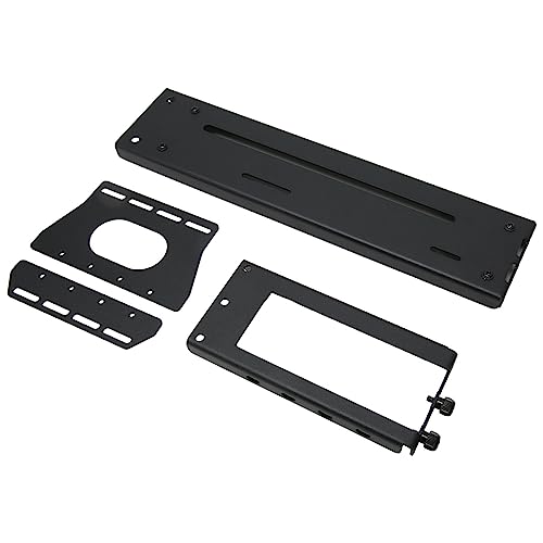 Zunate Vertikales GPU Kartenhalter Kit, Hochwertige Vertikale GPU Halterung aus Metall für Grafikkarten mit 1, 2 und 3 Steckplätzen, Kompatibel mit PCI E 3.0 X16 (26 * 6,2 * 12,8 cm) von Zunate