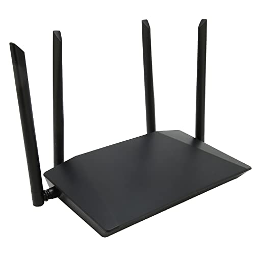 Zunate WLAN-Router, 4G LTE Mobiler WLAN-Router mit SIM-Karten-Slot, 300 Mbit/s Hochgeschwindigkeits-Smart-Home-Wand, 1 LAN-Port und 2 WAN-Port von Zunate