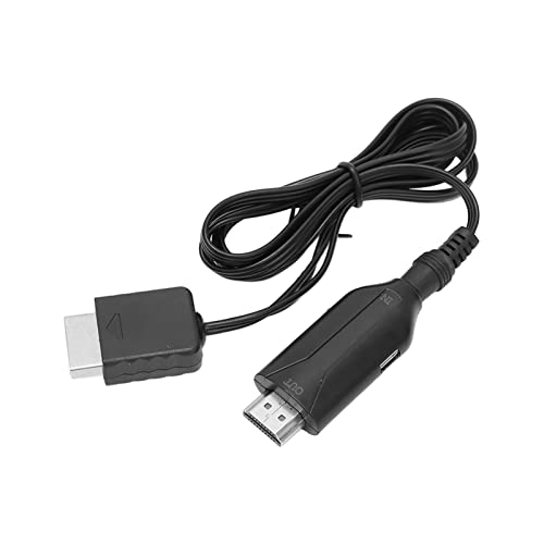 Zunate für PS1 auf HDMI-Adapterkabel, für PS2 HDMI-Kabel für PS2 auf HDMI-Konverter, Plug-and-Play-Spielekonsolen-Videokonverterkabel für PS2 von Zunate