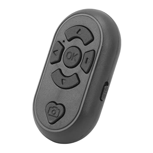 Für TikTok Bluetooth Page Turner, App-Fingerspitzen-Fernbedienung, Scrolling Ring, Kamera-Auslöser, Selfie-Fernbedienung Kompatibel Mit IOS (Schwarz) von Zunate