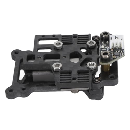 für Voron 2.4 Wasserhahn Nivellierungssensor Kit, CNC Bearbeitungs Nivellierungssensor mit Kohlefaserrahmen, 3D Drucker Ersatz für Voron 2.4, für (Edelstahl-Drahtschiene) von Zunate