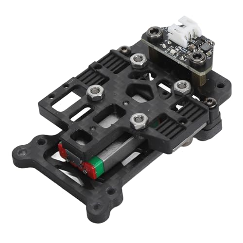 für Voron 2.4 Wasserhahn Nivellierungssensor Kit, CNC Bearbeitungs Nivellierungssensor mit Kohlefaserrahmen, 3D Drucker Ersatz für Voron 2.4, für (Silberne Drahtschiene) von Zunate