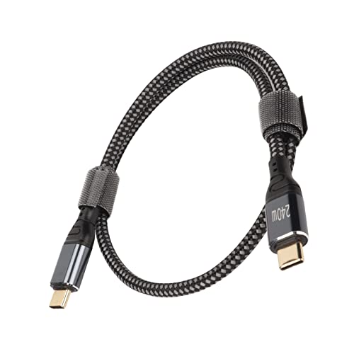 zu-Kabel 240 W PD-Schnelllade-Nylon-Datenübertragung 480 Mbit/s, für OS-Laptop Pro, für IOS-Tablet Pro 12.9/11/, für S22/21/20 (100cm) von Zunate